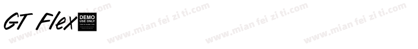 GT Flex字体转换